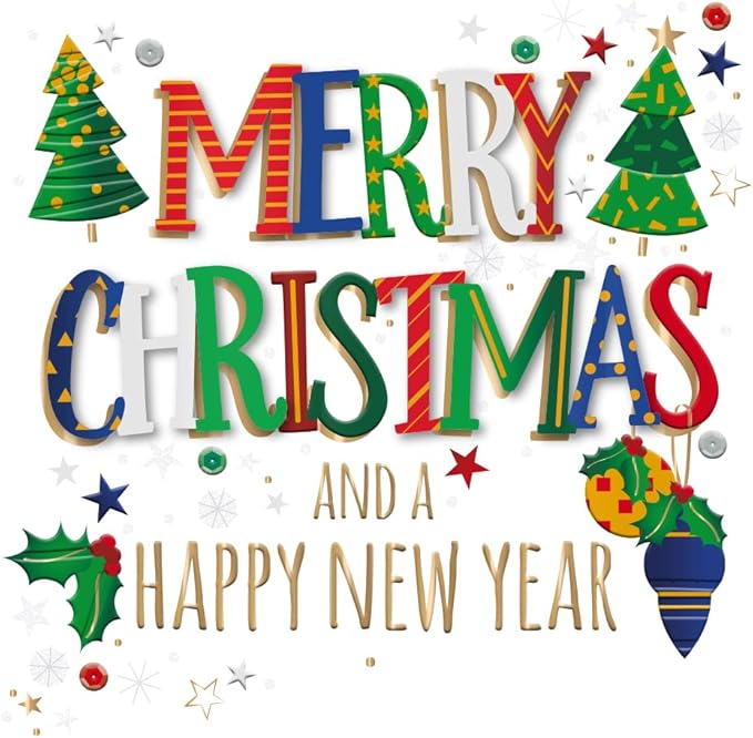 Merry Christmas and a Happy New Year